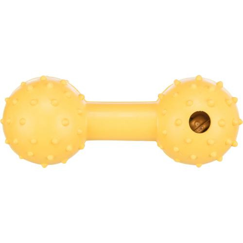 Игрушка Trixie Dog Toy Dumbbell для собак Гантель с колокольчиком резина 12 см Киев - изображение 1
