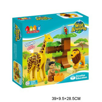 Конструктор JDLT 5289 джунгли 26дет.кор.39*9,5*28,5 /24/, шт Київ - фото 1