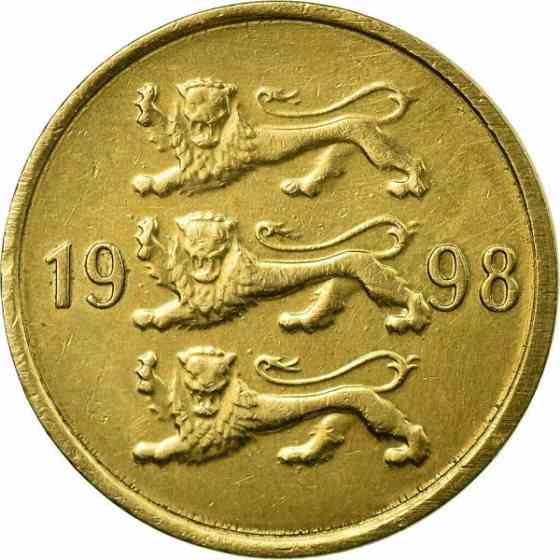 Естонія 10 синтів, 1991-2008 (БС) Полтава