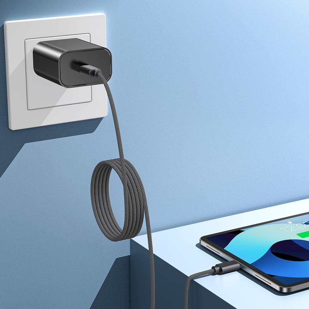 Кабель Choetech XCC-1052 Black USB-C to USB-C Magnetic PD3.1 240W 1.2m (43-00129) Киев - изображение 13