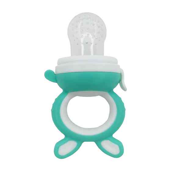 Ніблер для прикорму немовлят "Зайчик" MGZ-0002 (Mint) прогумована ручка Вінниця