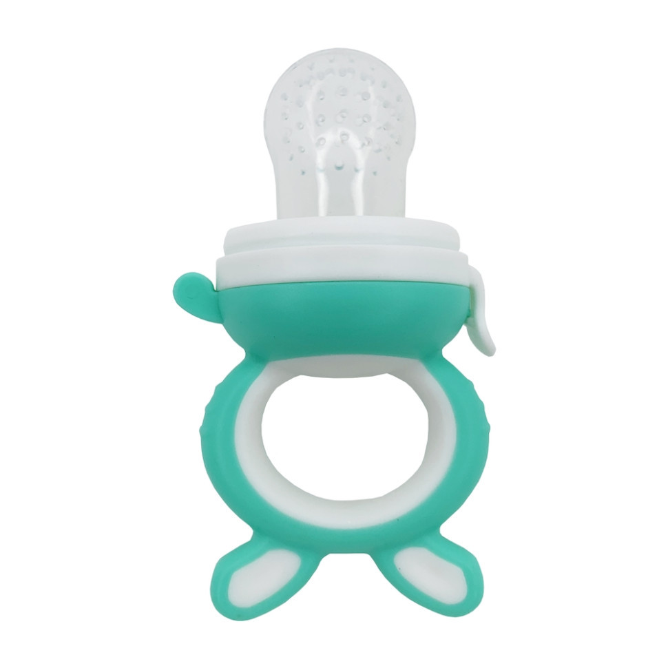 Ніблер для прикорму немовлят "Зайчик" MGZ-0002 (Mint) прогумована ручка Вінниця - фото 2