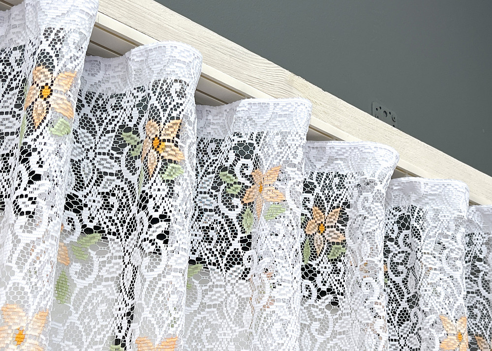 Кухонная арка VR-Textil № 000к жаккард белый 300х195 см (51-256) Киев - изображение 6