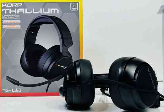 Ігрові навушники гарнітура the G-LAB Korp Thallium(playStation/pc) Київ