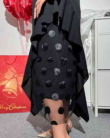 Жіноче вечірнє стильне плаття з відкритими плечима, крепдайвінг+ євросітка з 3D кружечками 56/58 Одеса