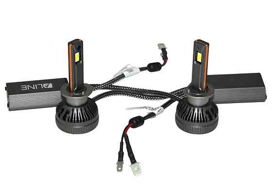 Комплект світлодіодних ламп QLine DualVision H1 (P14,5s) 65W Canbus 6000K 12V Харків