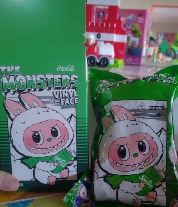 Labubu Лабубу Монстрики Спрайт м'яка іграшка-брелок. Київ - фото 1