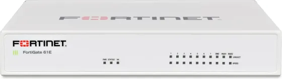 Маршрутизатор  Fortinet FortiGate 61E z licencjami na 1 rok i wsparciem 24x7 (FG-61E-BDL-950-12) Київ