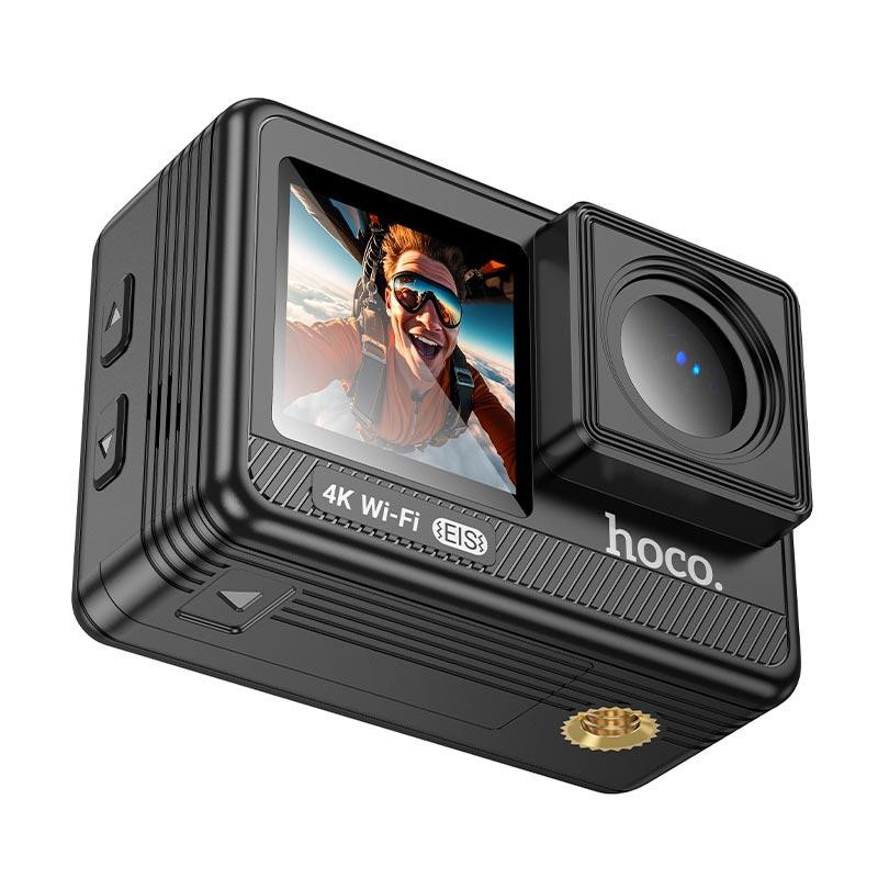 Екшн камера HOCO DV102 4K anti-shake sports camera Black Київ - фото 6