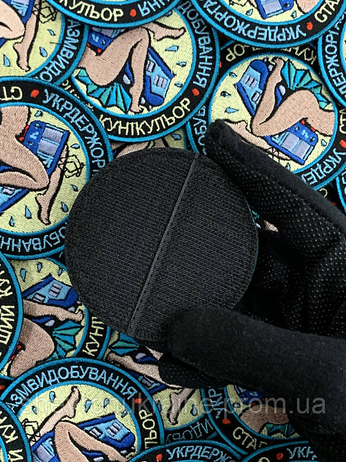 Шеврон кунікульор (Форма коло. На липучці) Розмір 8см Київ - фото 7