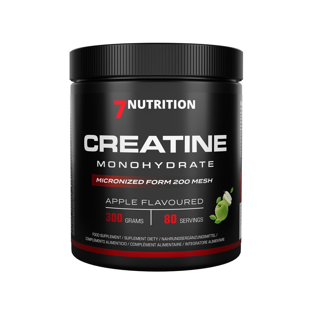 Креатин 7 Nutrition Creatine Monohydrate 300 g, Green Apple Луцк - изображение 1