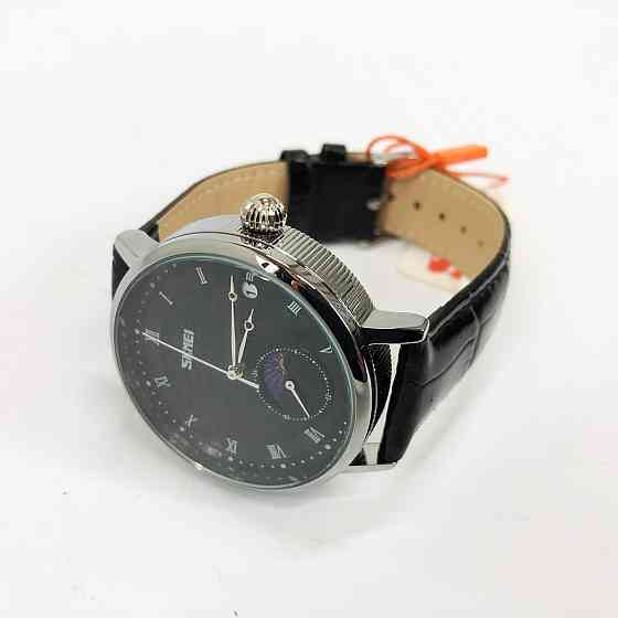 Круті чоловічі годинники SKMEI 9308BKBK, Модні чоловічі годинники круглі, Брендові JQ-349 чоловічі годинники Київ