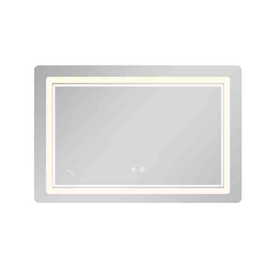 Дзеркало Qtap Cardinal (CA2) 800х600 з LED-підсвіткою Touch, з антизапотіванням, з димером, темп. кольору (3000-6500K) Reverse Київ