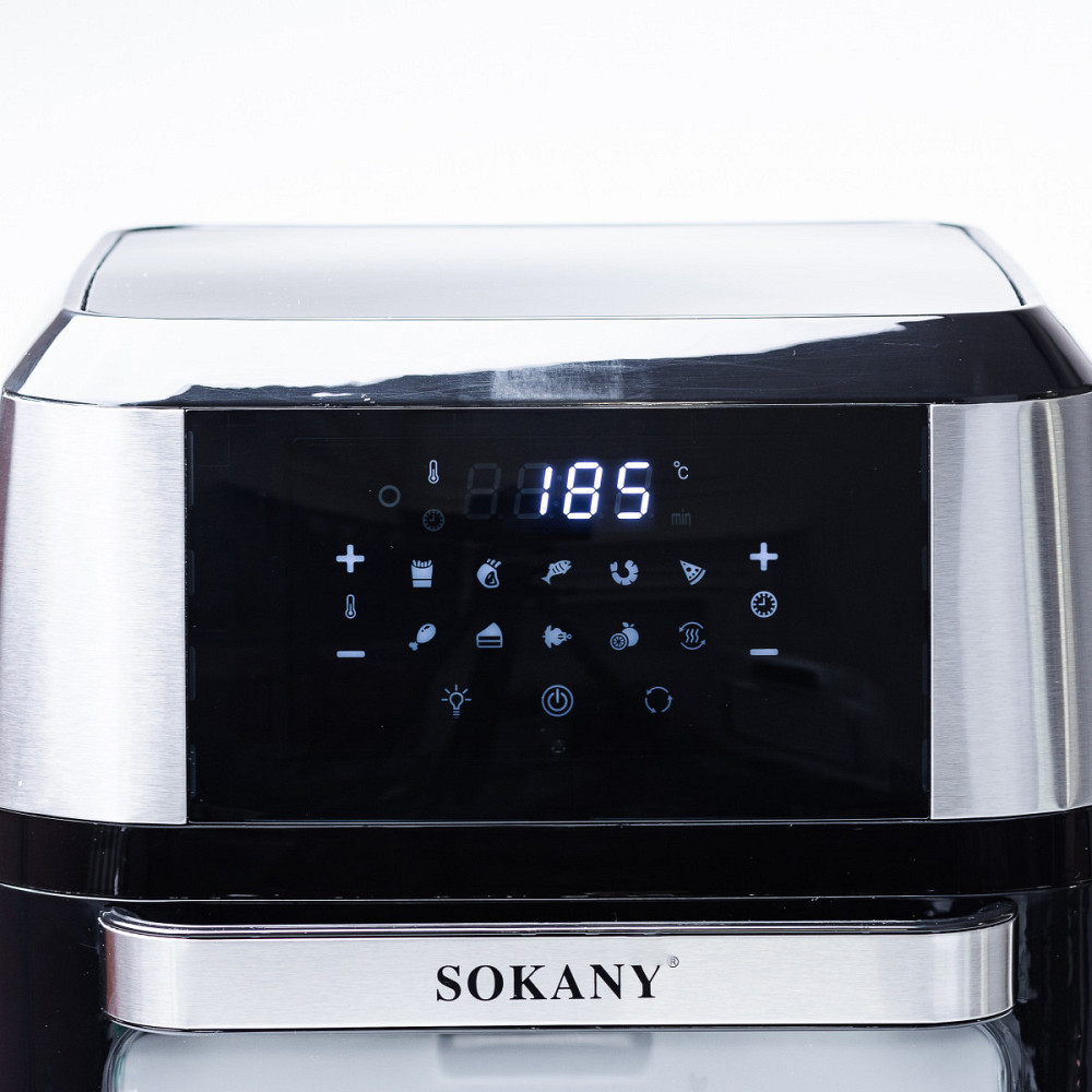 Аерофритюрниця Sokany на 12 л, 1800Вт SKZG8029 Київ - фото 11