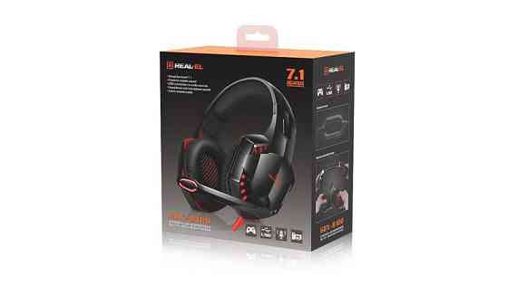 Гарнітура REAL-EL GDX-8100 Black Чорний Харків