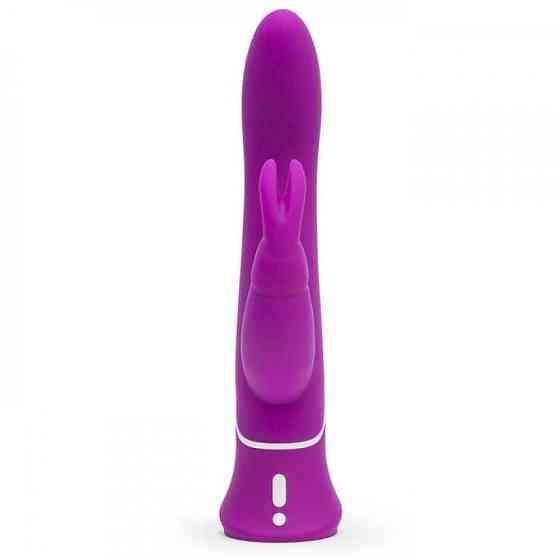 Вібратор кролик із поступальними рухами Happy Rabbit Curve Thrusting Sex Aura Київ