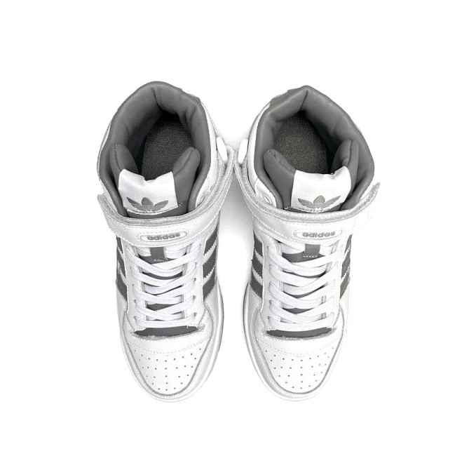 Высокие Термо Кроссовки Adidas Еврозима Кожаные Мужские Ботинки Адидас Белые (размеры: 41,42,45,46) Днепр - изображение 3