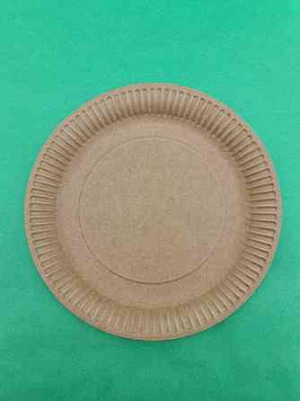 Тарілка паперова 23см Крафт 50шт (1 пач.) Харків