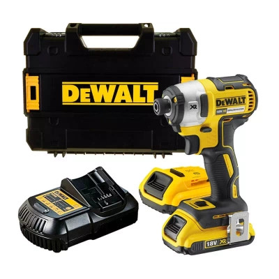 Шуруповерт DeWALT 18V XR Li-Ion, 2x2Ah, безщітковий, 205 Нм, 3250 об/хв, кейс (DCF887D2) Вінниця - фото 3