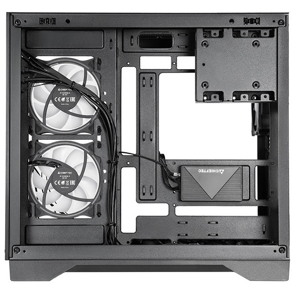 Корпус Chieftec VISIO GM-30B-TG-OP ATX, без БЖ, Black Вінниця - фото 3