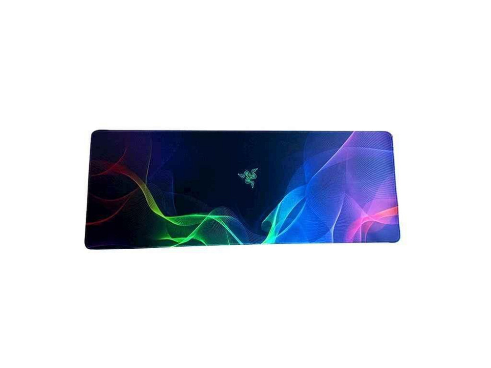 Коврик для мышки 800x300мм RGB волны с боковой прошивкой антискользящая основа ТМ RAZER Киев - изображение 1