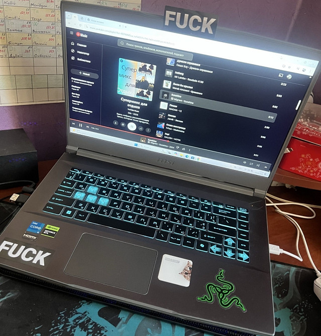 Игровой ноутбук MSI Thin 15 B13VE-1451US Киев - изображение 5