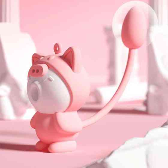 Подвійний вакуумний вібратор Otouch Cici Kity 20 режимів вібрації Вінниця