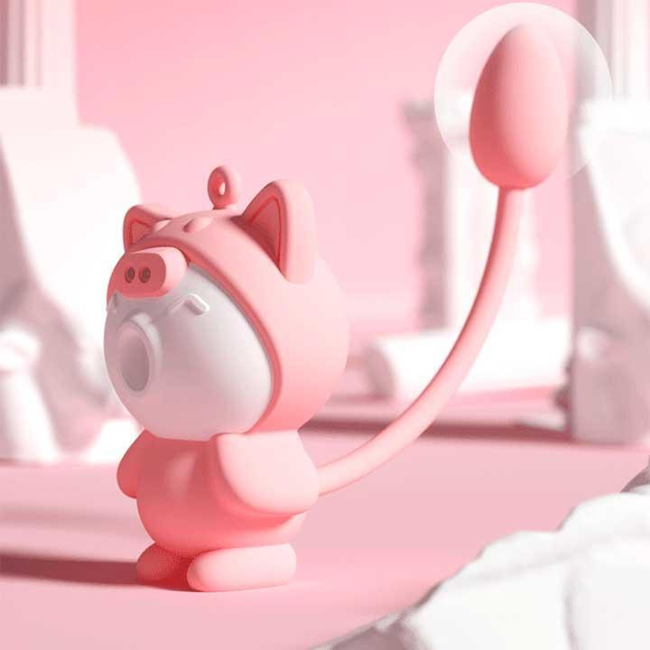 Подвійний вакуумний вібратор Otouch Cici Kity 20 режимів вібрації Вінниця - фото 4