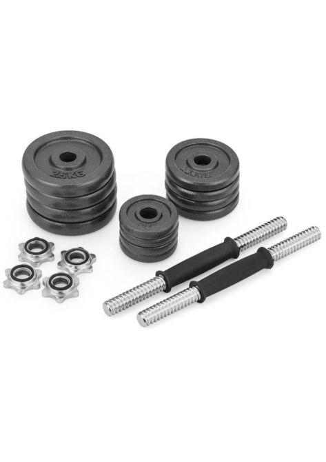 Набір гантелі в кейсі Gymtek чавунні 2х10кг Киев - изображение 2