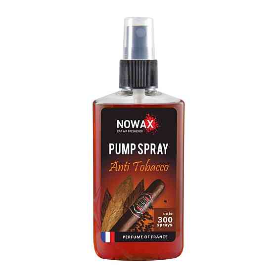Ароматизатор Nowax Pump Spray Anti Tobacco, 75ml з розпилювачем Киев