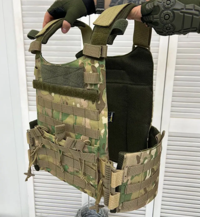 Тактична плитоноска Cold зі швидким скиданням 10-3 без плит (Мультикам) Вінниця