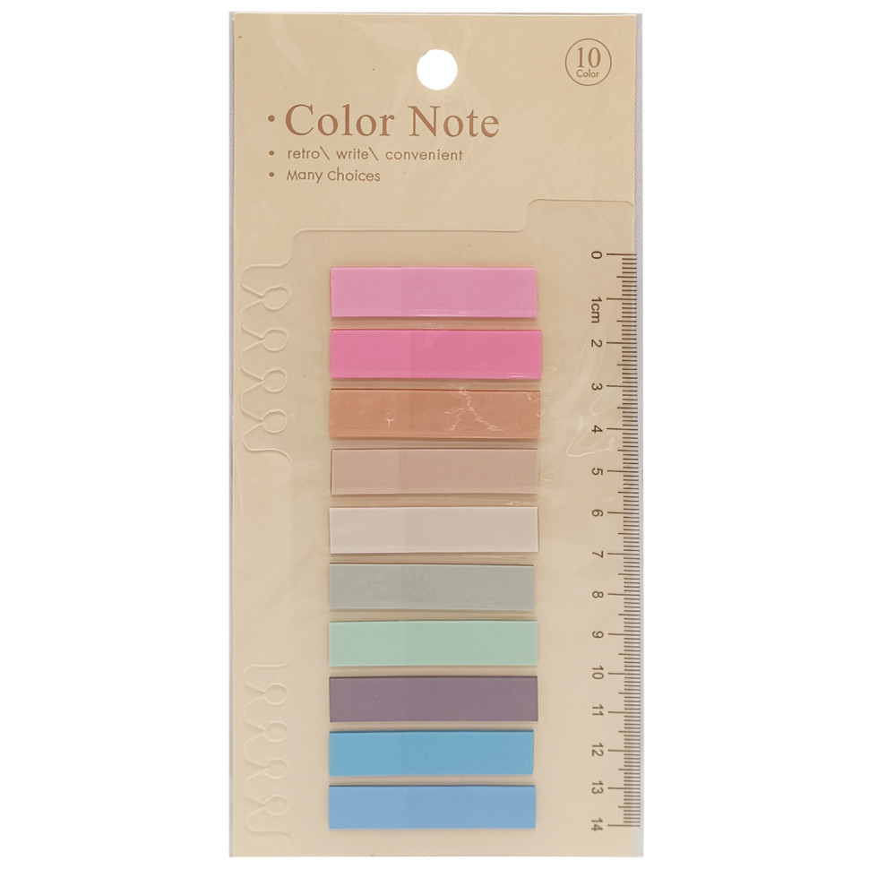 Закладка с линейкой 2 в 1 