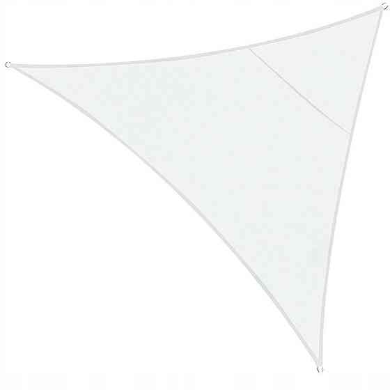 Тент-вітрило Jumi Markiza сонцезахисний 3,6x3,6x5 м білий Київ