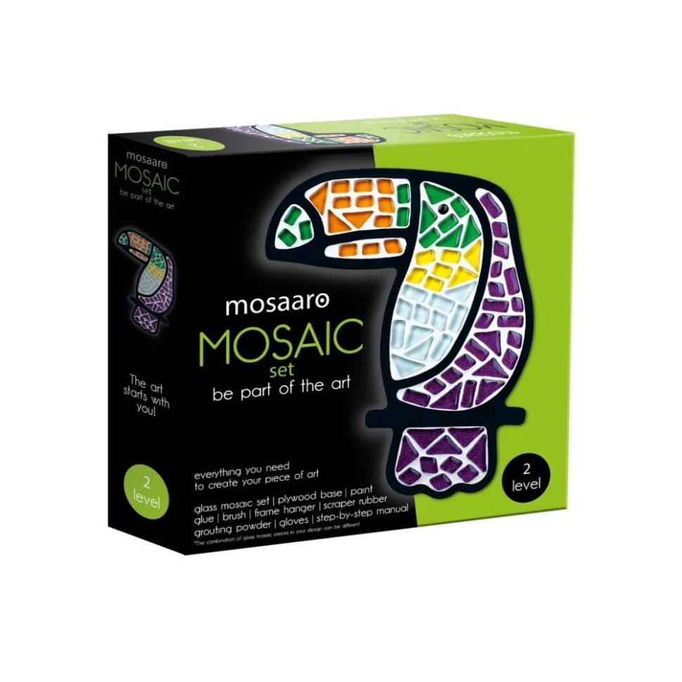 Дитячий набір для творчості кришталева мозаїка "Тукан" MA2001 Вінниця - фото 1