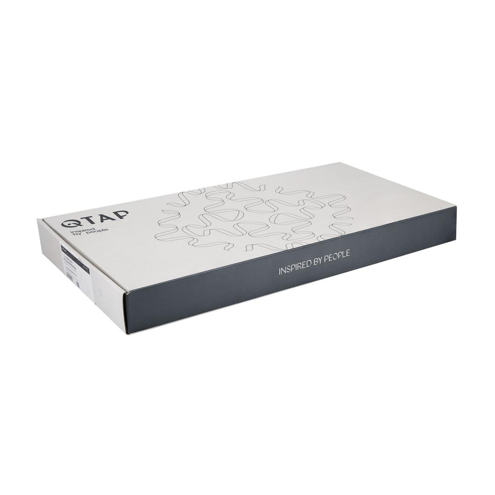 Смеситель для кухни Qtap Vlasta New с выдвижным изливом QTVLA344GMB45647 Gunmetal Black PVD Киев - изображение 7