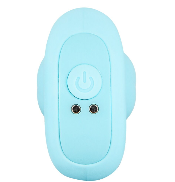 Анальна пробка з вібрацією Vibrating Mini Butt Plug Blue Sex Aura Київ - фото 5
