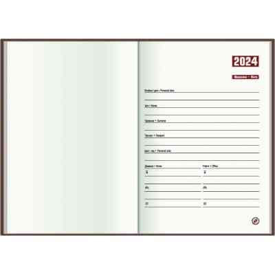 Тижневик Economix датований 2024 Spectrum, синій А5 (E21846) Вінниця