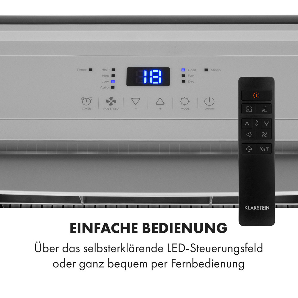 Grandbreeze Eco 12K Кондиціонер 3-в-1 460 м3/год 12 000 БТЕ/1,35 кВт Чорний (Німеччина, читати опис) Рівне - фото 7