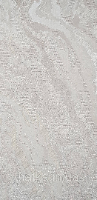Шпалери вінілові на флізеліні Grandeco Universe метрові під камінь мармур 3д бежеві сірі молочні сріблясті Київ - фото 2