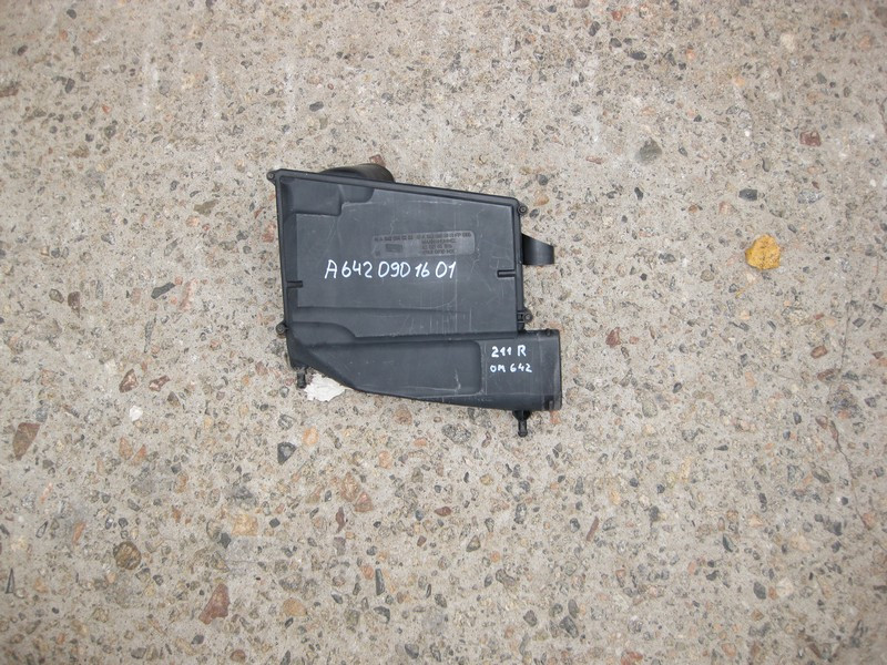 Mercedes-Benz  A6420901601 Корпус повітряного фільтра праворуч для двигуна OM642 V6 3.0 cdi E-Class W211 W212 Одеса - фото 1