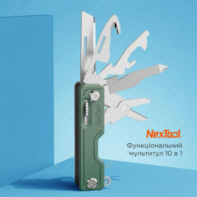 Мультитул NexTool Multi Functional Knife зелений (NE20098) Винница - изображение 6