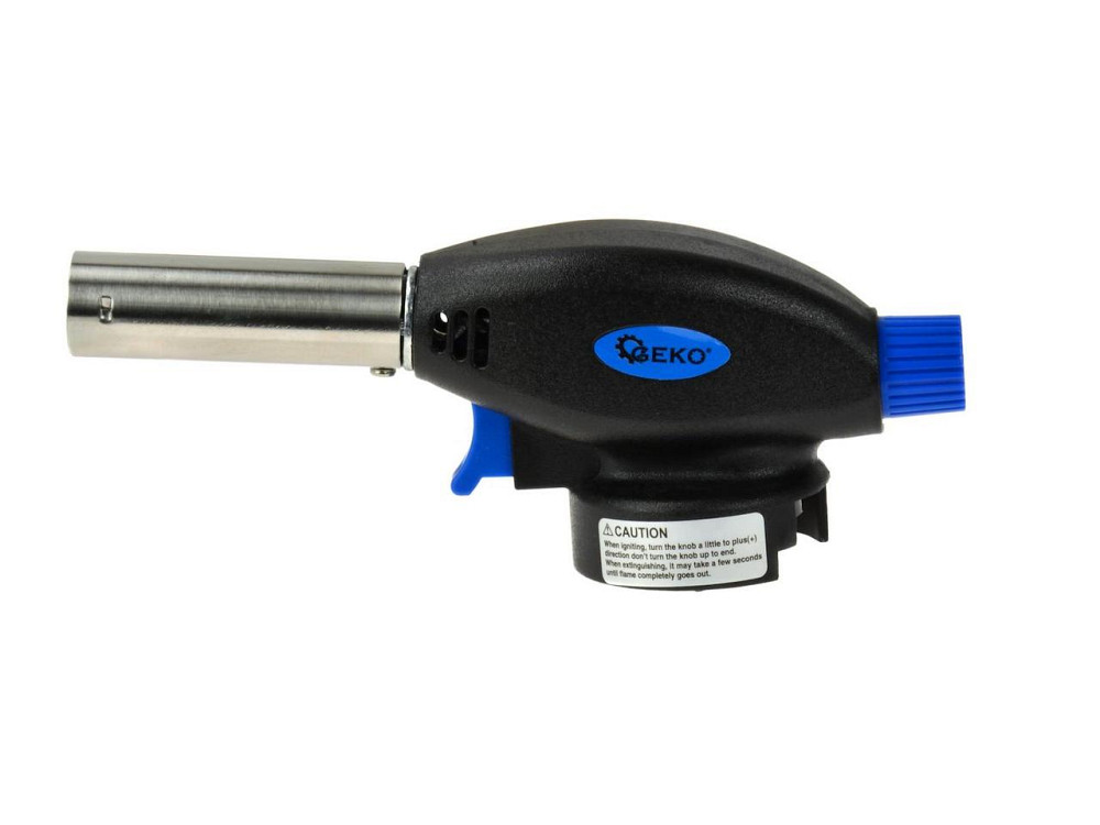 Газовий пальник на цангові картиджі 220г "GeKo" з п'єзозапалом Киев - изображение 1