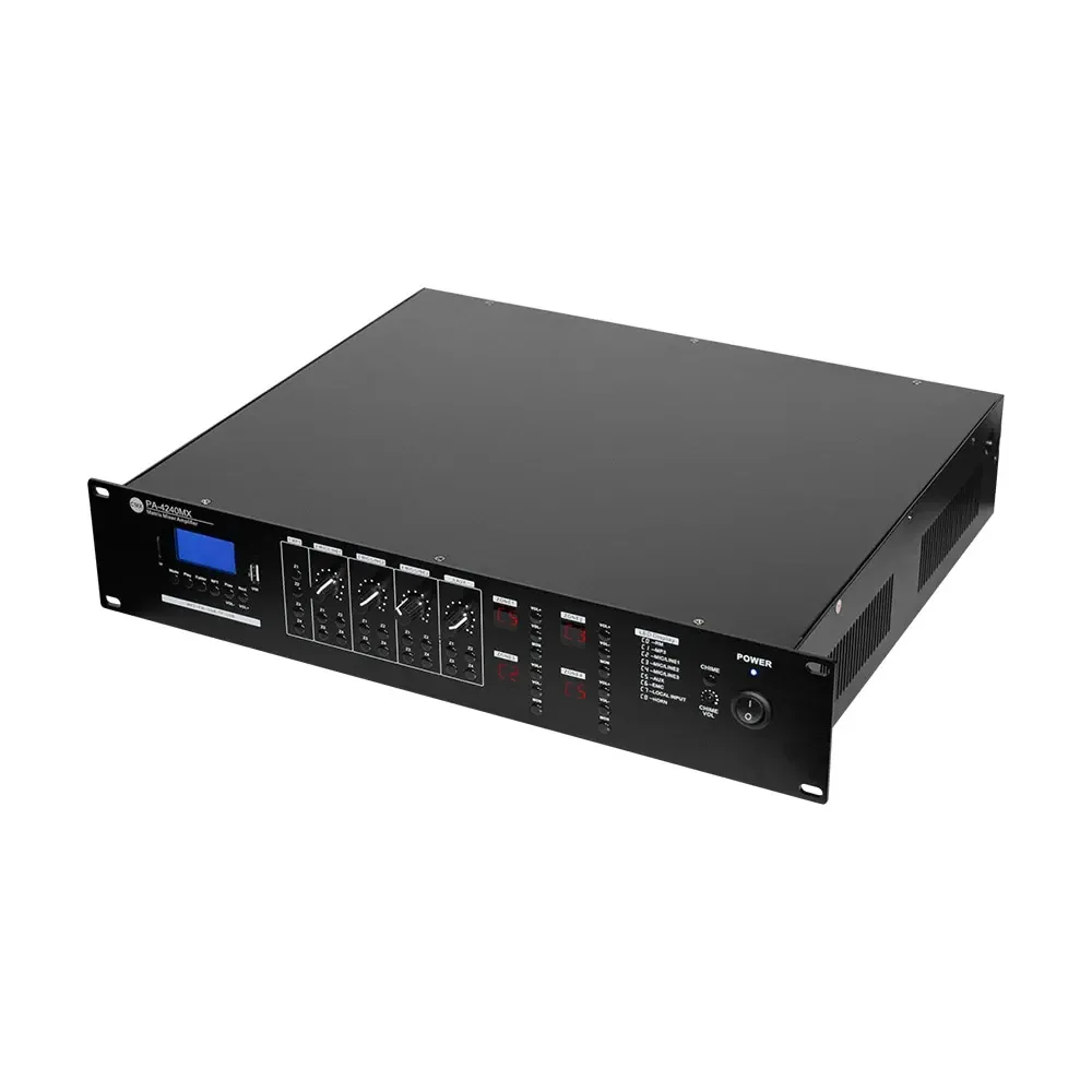Матричний мікшуючий підсилювач CMX PA-4240MX, 4 зони, 19" (17-00025) Київ - фото 11