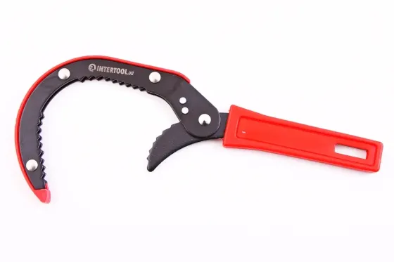Съемник масляного фильтра серп Intertool 70-108 мм Винница