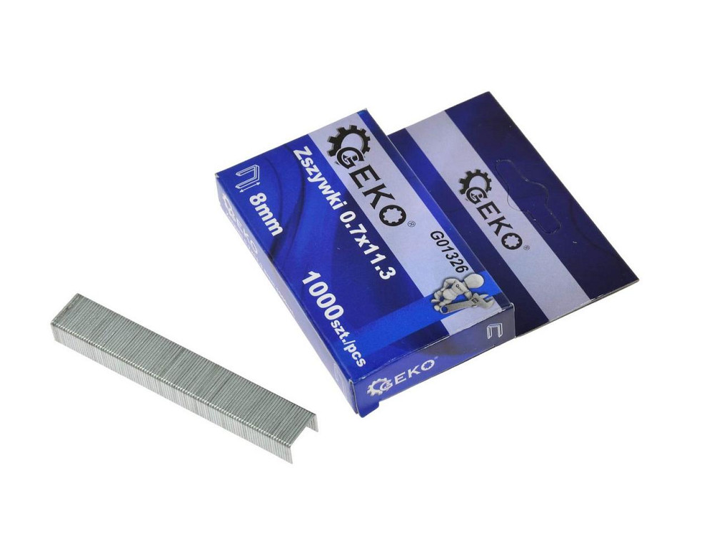 Скоби для степлера тип-53 (0,7x11,3) "GeKo"  8 мм Киев - изображение 1