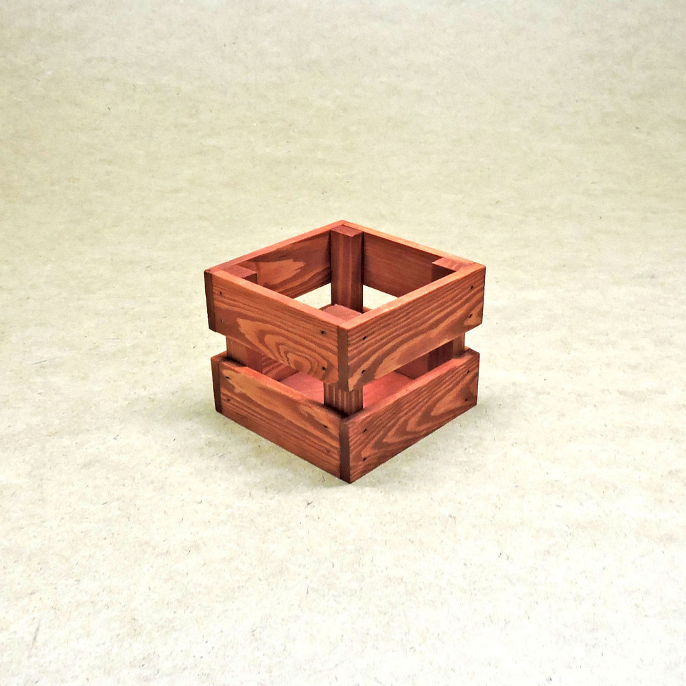 Короб для зберігання "Мілена" 125х125мм корал Миколаїв - фото 1