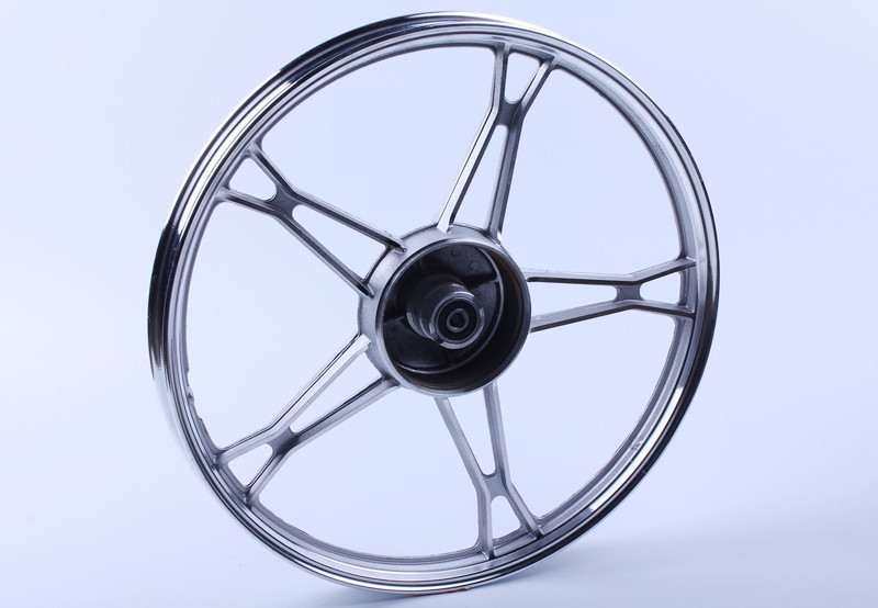 Диск колеса 1,2*17 (перед, барабан) (легкосплавний під 10 вісь) мопед Дельта Мукачево - фото 1