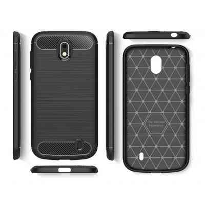 Чохол до мобільного телефона Laudtec для Nokia 1 Carbon Fiber (Black) (LT-N1B) Вінниця