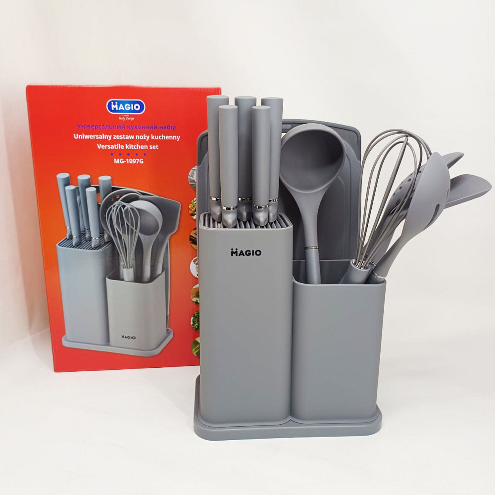 Качественный силиконовый набор для кухни Magio, Kitchen set силиконовый, Набор кухонного инвентаря NO-90 Львов - изображение 12