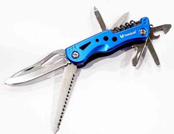 Мультитул швейцарский нож Traveler M307 с фонариком Днепр